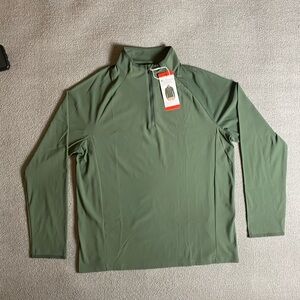 ✨NWT✨ Ben Sherman Men’s Size M Long Sleeve Quarter-Zip Sport Shirt- Performance